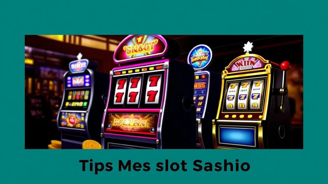 Tips Bermain Mesin Slot Casino Secara Efektif: Rahasia Berhasil