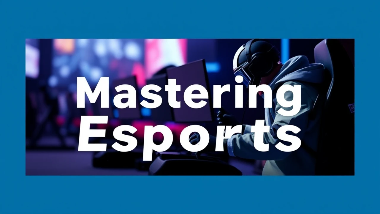 Mastering Esports: A Beginner's Guide to Ruling the Game