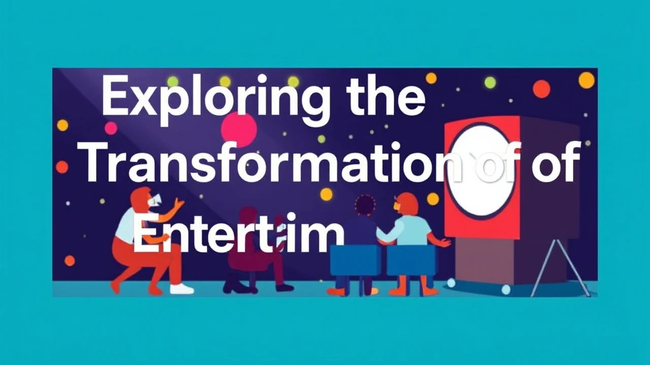 Exploring the Transformation of Entertainment Over Time