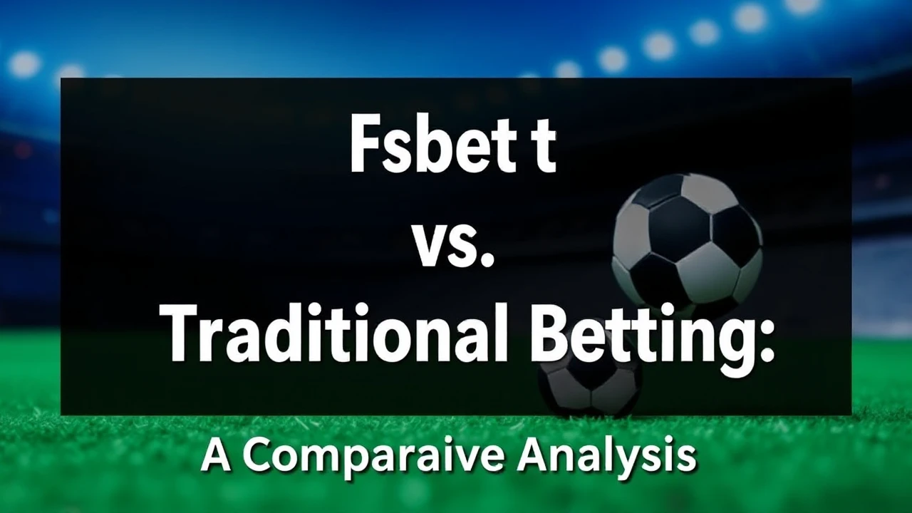 Fsbet vs. Traditional Betting: A Comparative Analysis