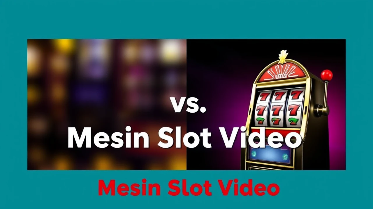 Perbedaan Mesin Slot Klasik vs. Mesin Slot Video: Pilihan Terbaik untuk Anda