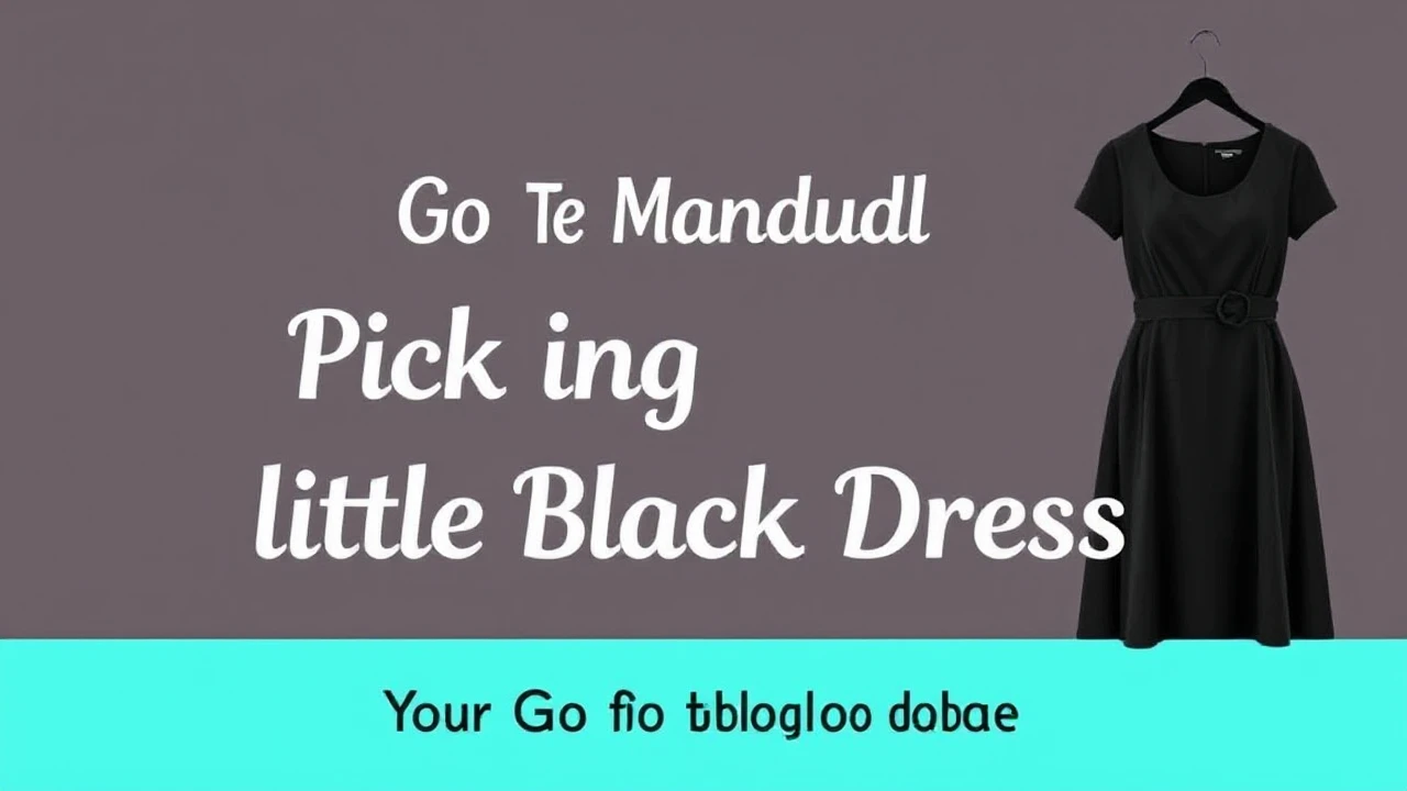 Your Go-To Manual of Picking the Ultimate Little Black Dress