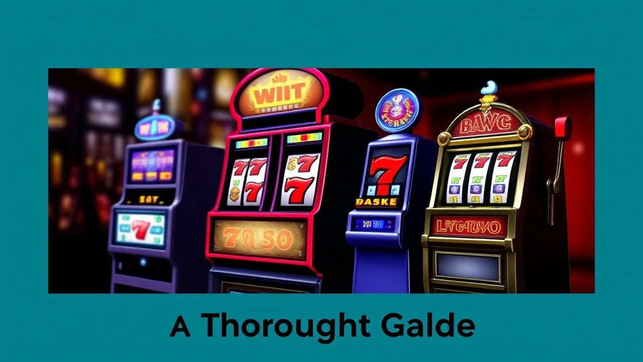 The Evolution of Casino Slot Games: A Thorough Guide