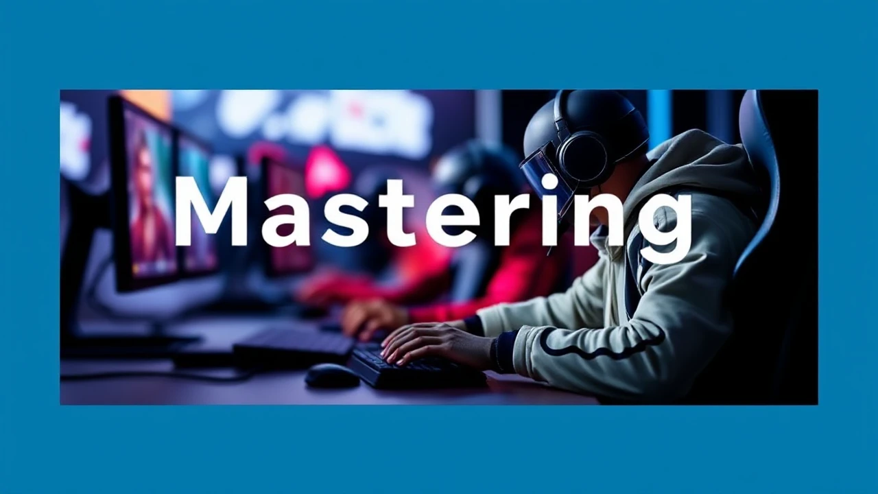 Mastering Esports: An Amateur's Introduction to Competitive Gaming