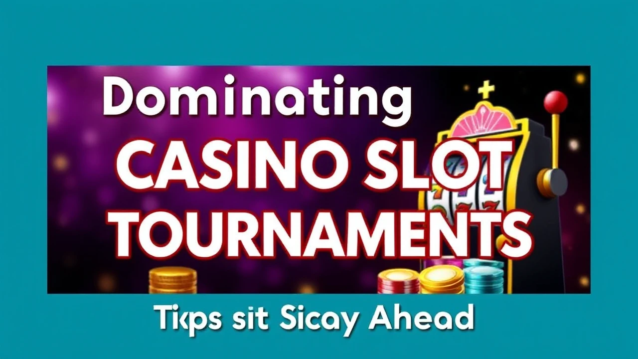 Dominating Casino Slot Tournaments: Tips to Stay Ahead