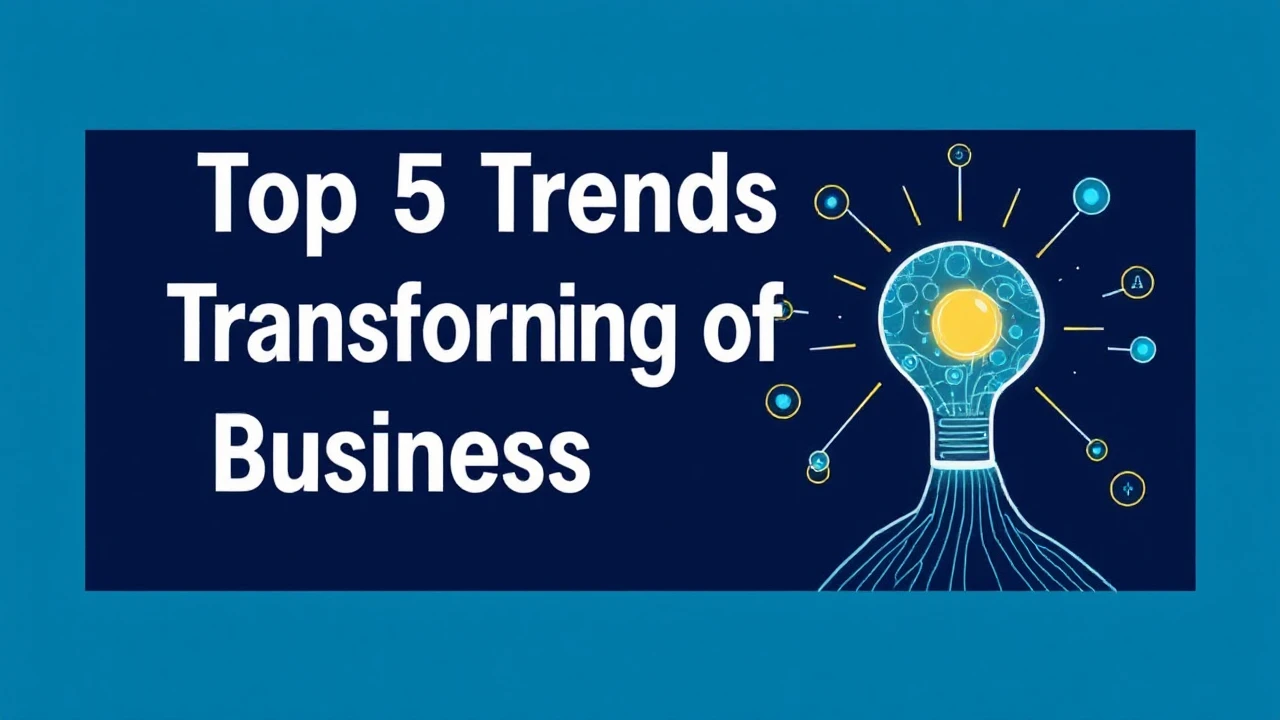 Delving into the Top 5 Trends Transforming the Future of Business Innovation