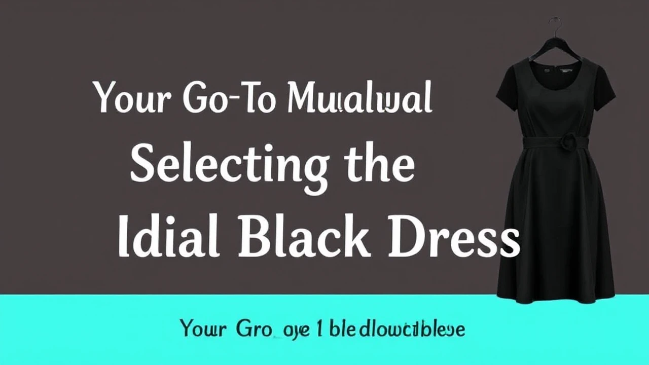 Your Go-To Manual of Selecting the Ideal Little Black Dress