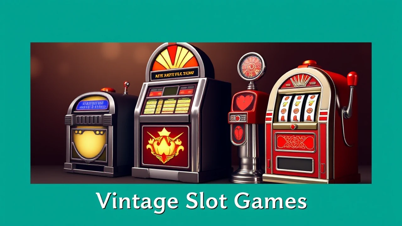 Exploring the World of Vintage Slot Games: Nostalgia and Entertainment