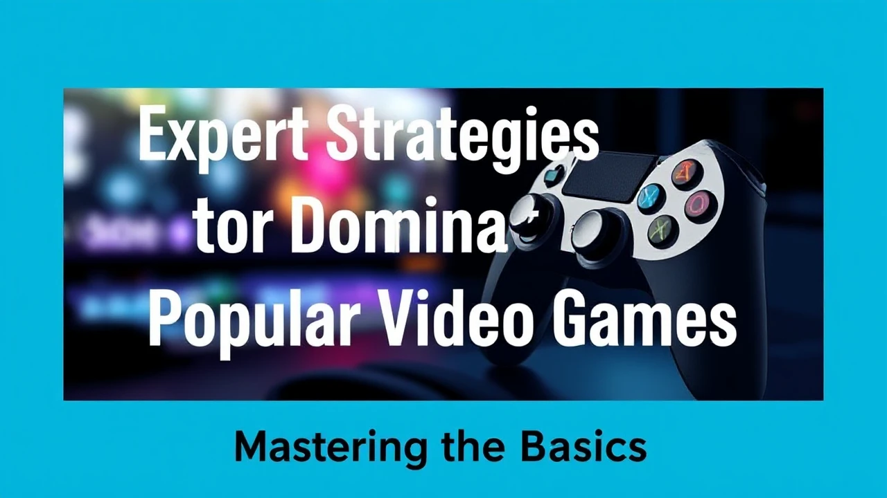 Expert Strategies for Dominating Popular Video Games