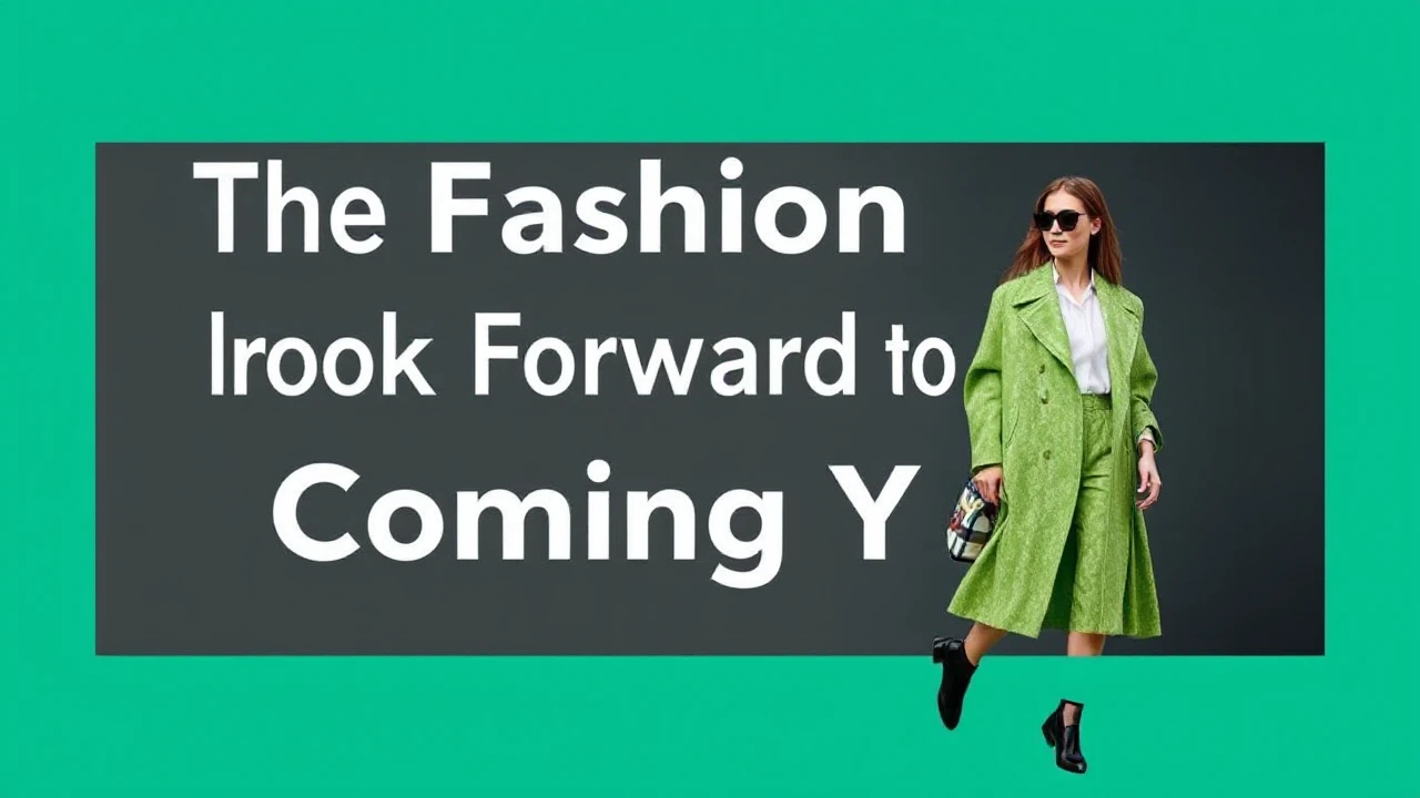 The Fashion Trends to Look Forward to in the Coming Year