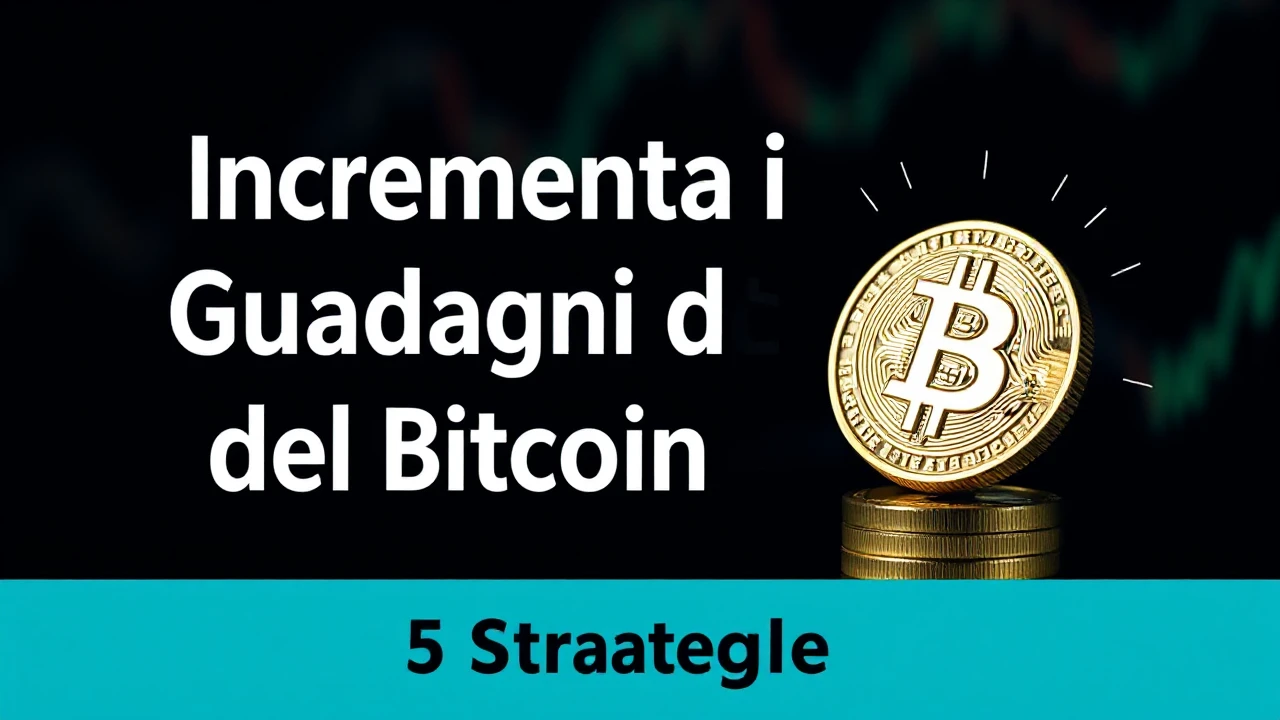 Incrementa i Guadagni del Bitcoin in USD: 5 Strategie