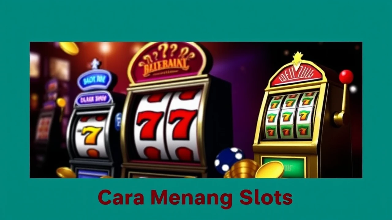 Cara Menang Besar Main Mesin Slot
