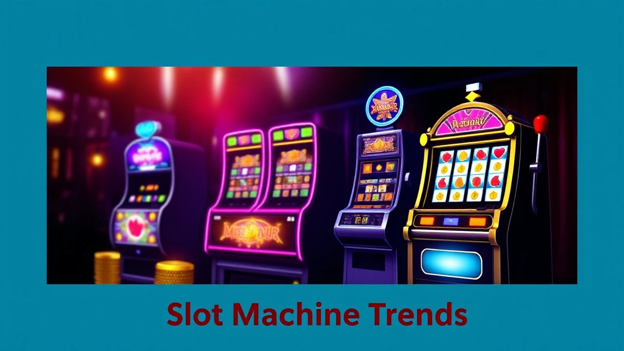 Riding the Trend of Slot Machine Trends: Key Points to Anticipate