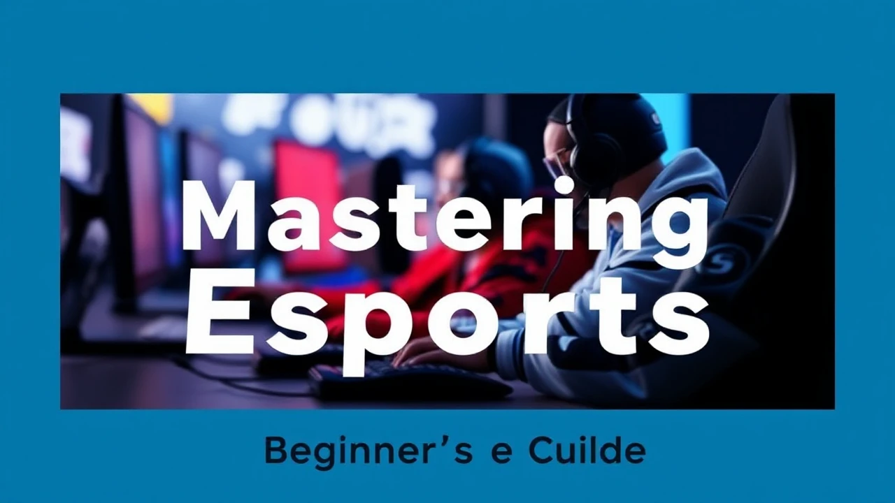 Mastering Esports: A Beginner's Guide to Professional Gaming