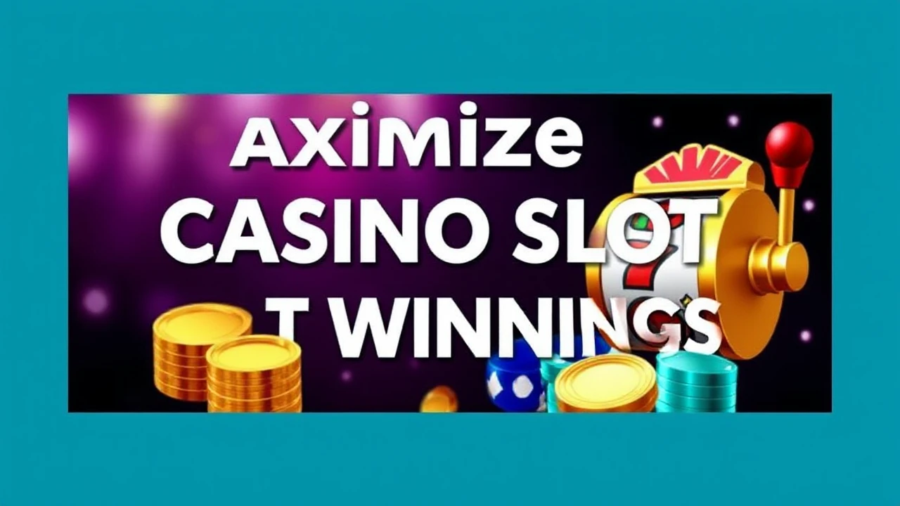 Maximize Your Casino Slot Winnings: Most Effective 5 Strategies