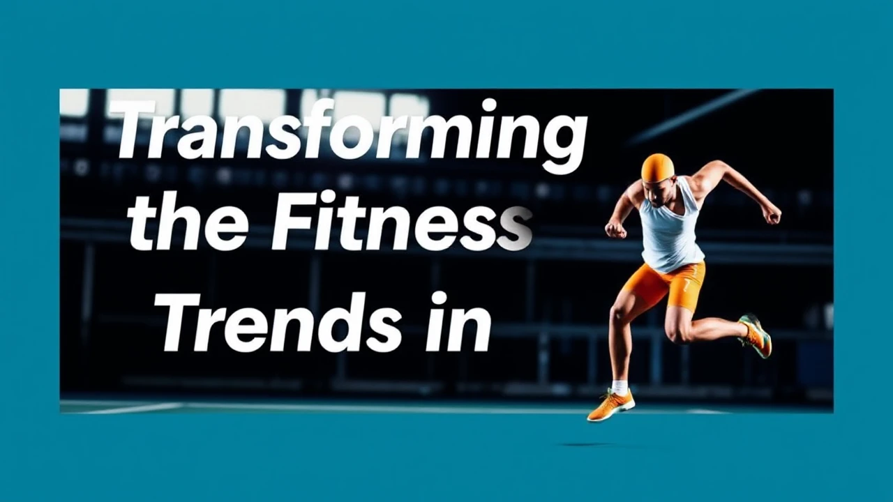 Transforming the Fitness Landscape: Groundbreaking Trends in Sports