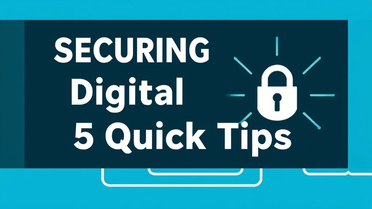 Securing Your Digital Devices: 5 Quick Tips