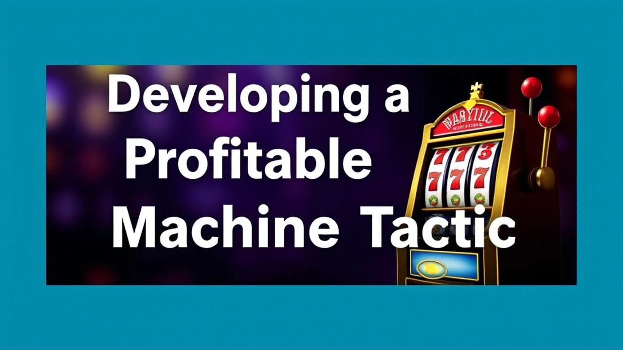 Developing a Profitable Slot Machine Tactic