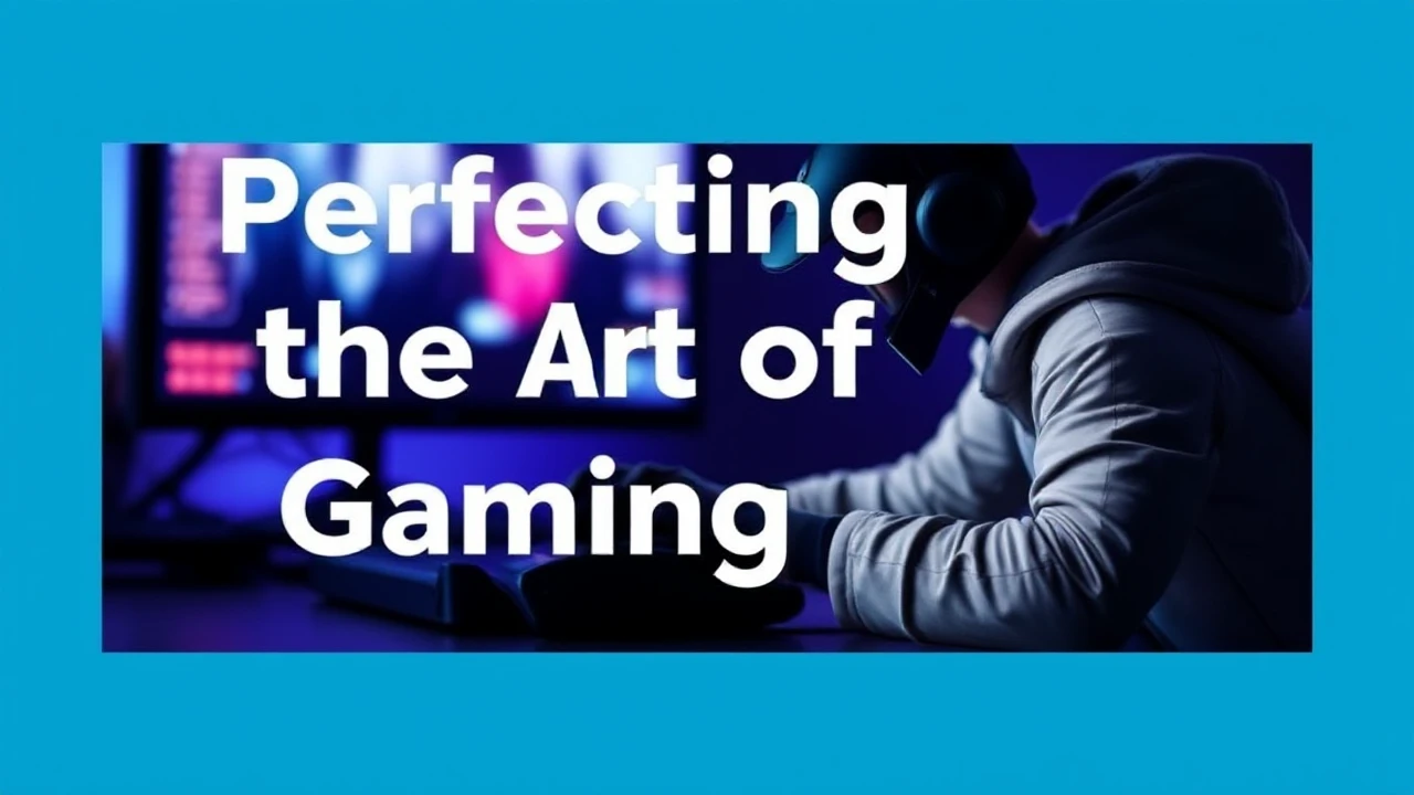Perfecting the Art of Gaming: Expert Tips from Experienced Gamers