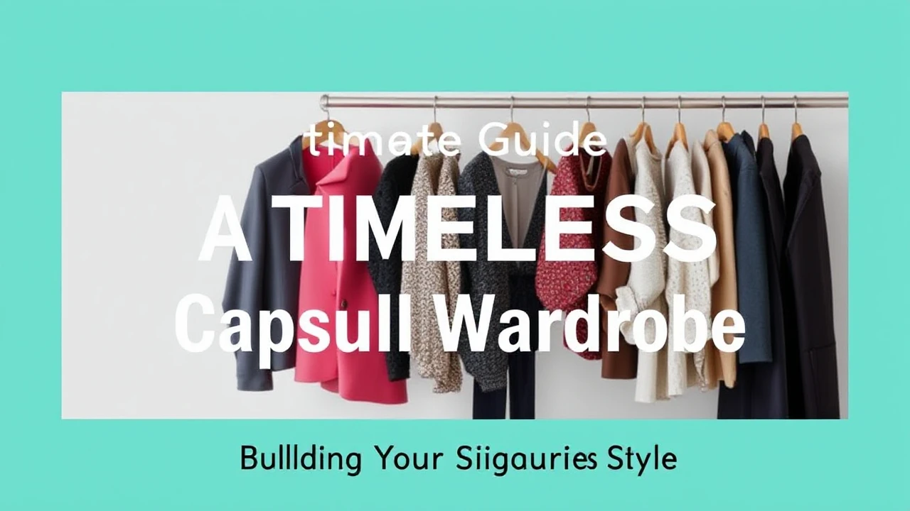 The Ultimate Guide to Creating a Timeless Capsule Wardrobe