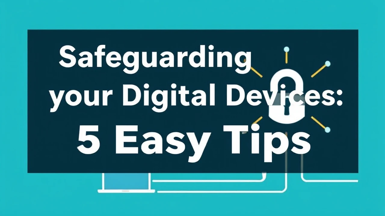 Safeguarding Your Digital Devices: 5 Easy Tips