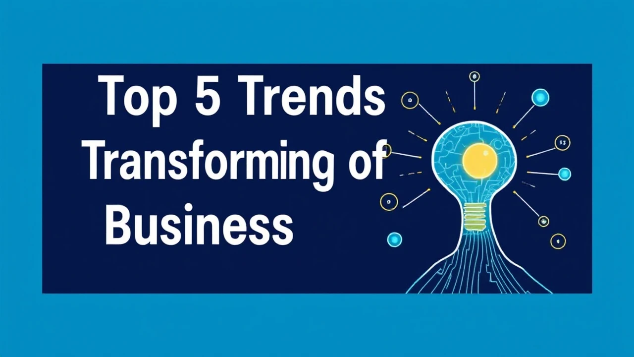 Unveiling the Top 5 Trends Transforming the Future of Business Innovation