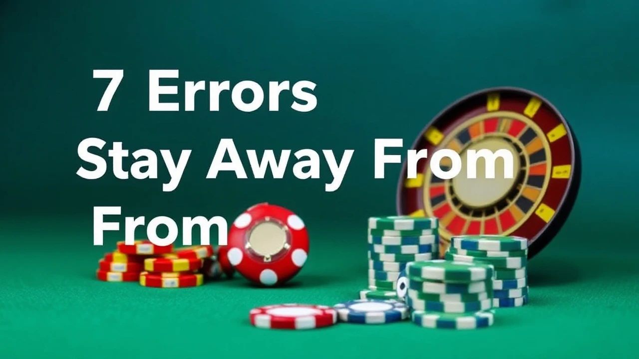 7 Errors to Stay Away From in Casinos