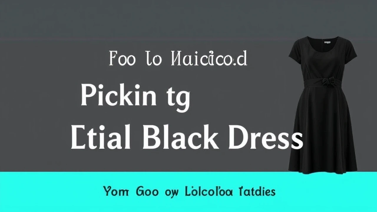 Your Go-To Manual of Picking the Ideal Little Black Dress