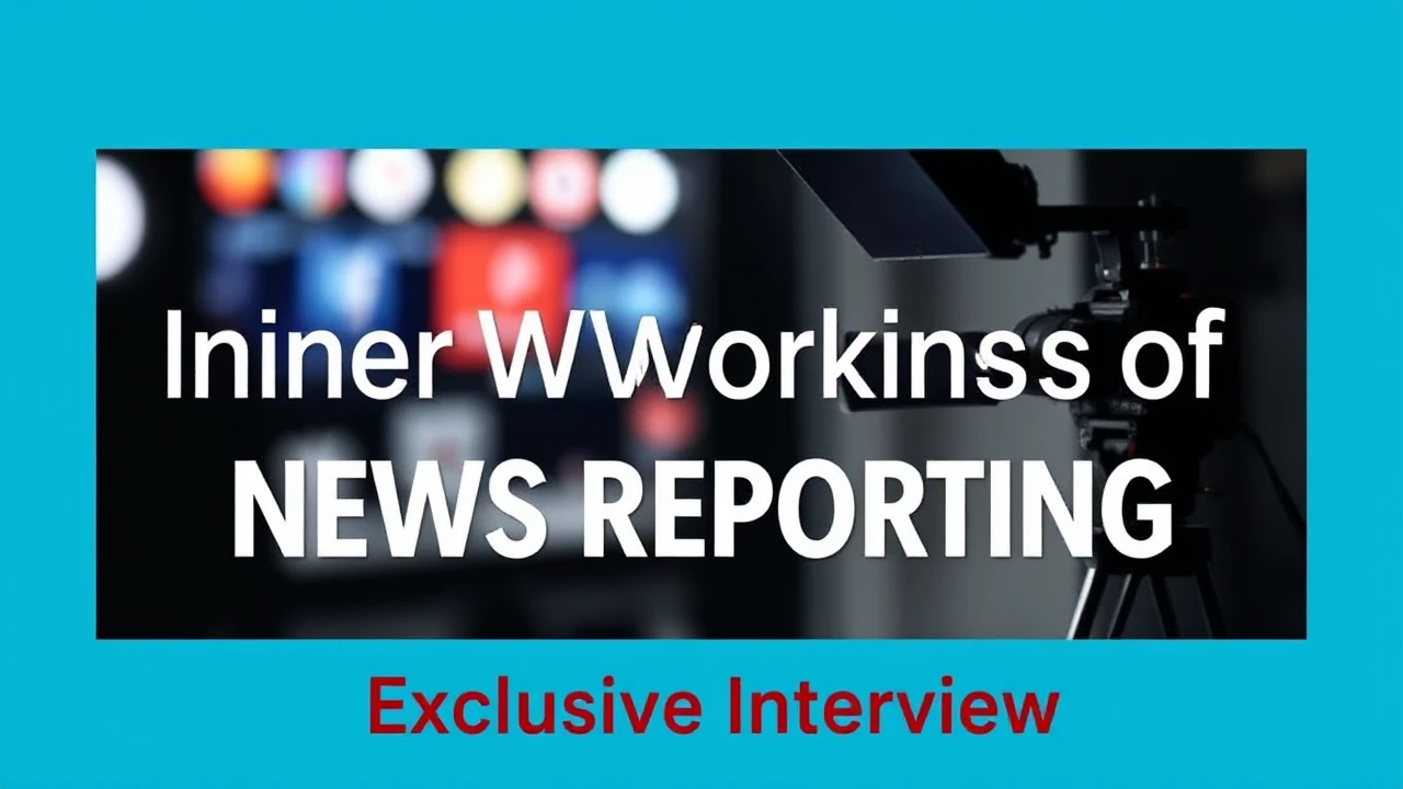 Exclusive Interview: Unveiling the Inner Workings of News Reporting