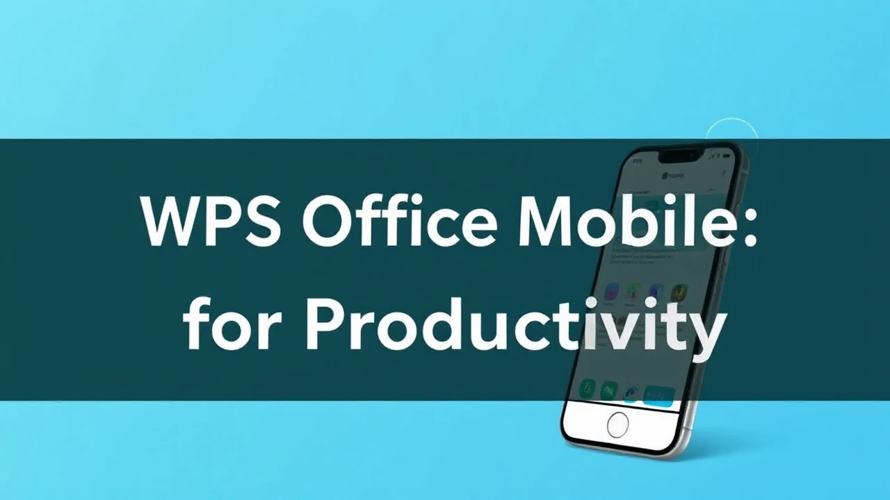 WPS Office Mobile: Your Go-To App for Productivity