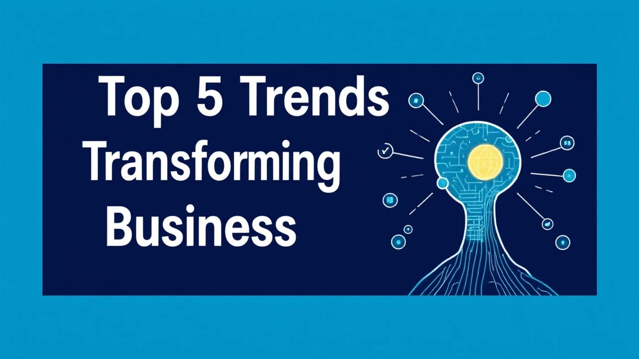Unveiling the Top 5 Trends Transforming the Future of Business Innovation