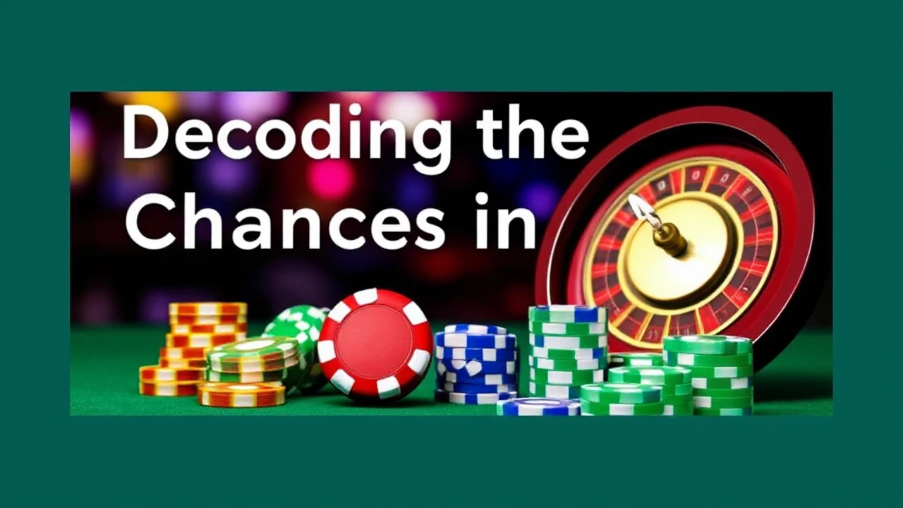 Decoding the Chances in Gaming Venues: Beginner's Comprehensive Manual