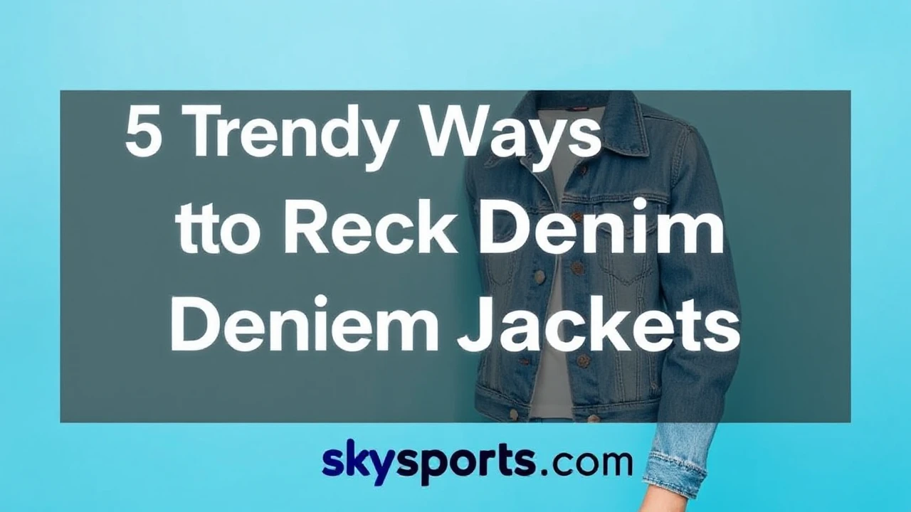5 Trendy Ways to Rock Denim Jackets This Season: Expert Advice
