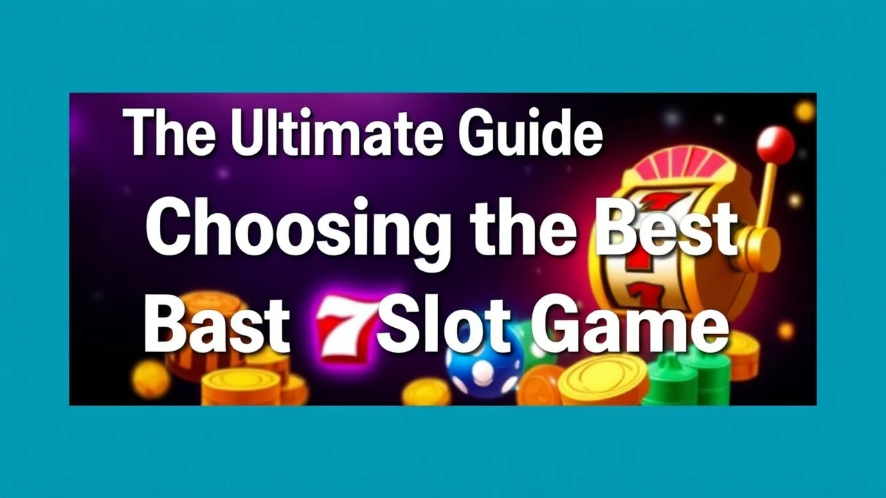 The Ultimate Guide to Choosing the Best Casino Slot Game