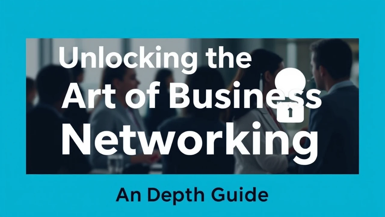 Unlocking the Art of Business Networking: An In-Depth Guide