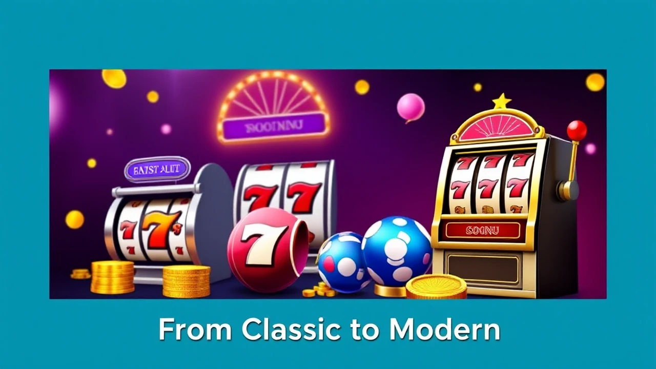 From Classic to Modern: The Evolution of Casino Slot Game Design