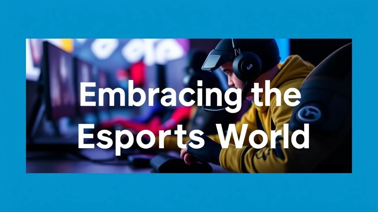 From Casual to Competitive: Embracing the Esports World: A Guide for Gamers