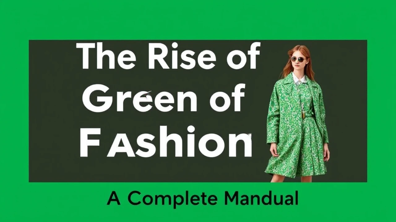 The Rise of Green Fashion: A Complete Manual