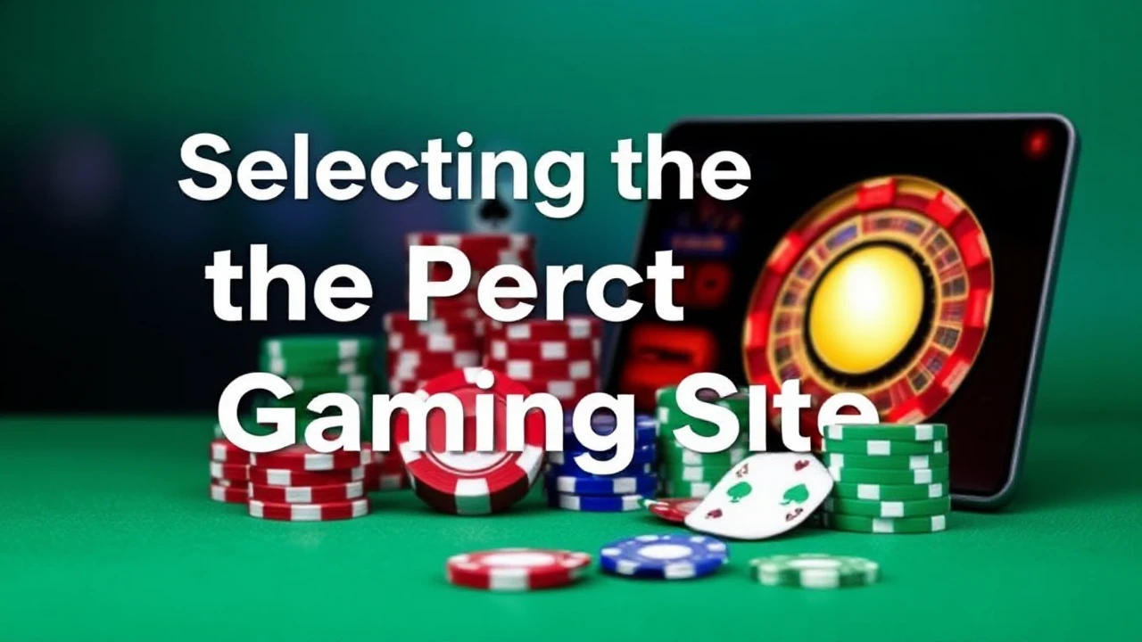 Selecting the Perfect Gaming Site: Your Manual to Selecting the Optimal Fit