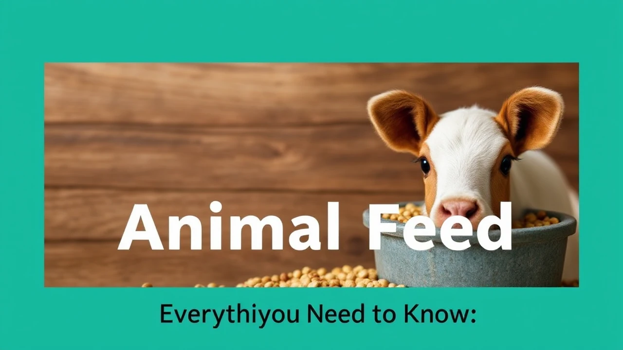 Making Your Own Homemade Animal Feed: Everything You Need to Know