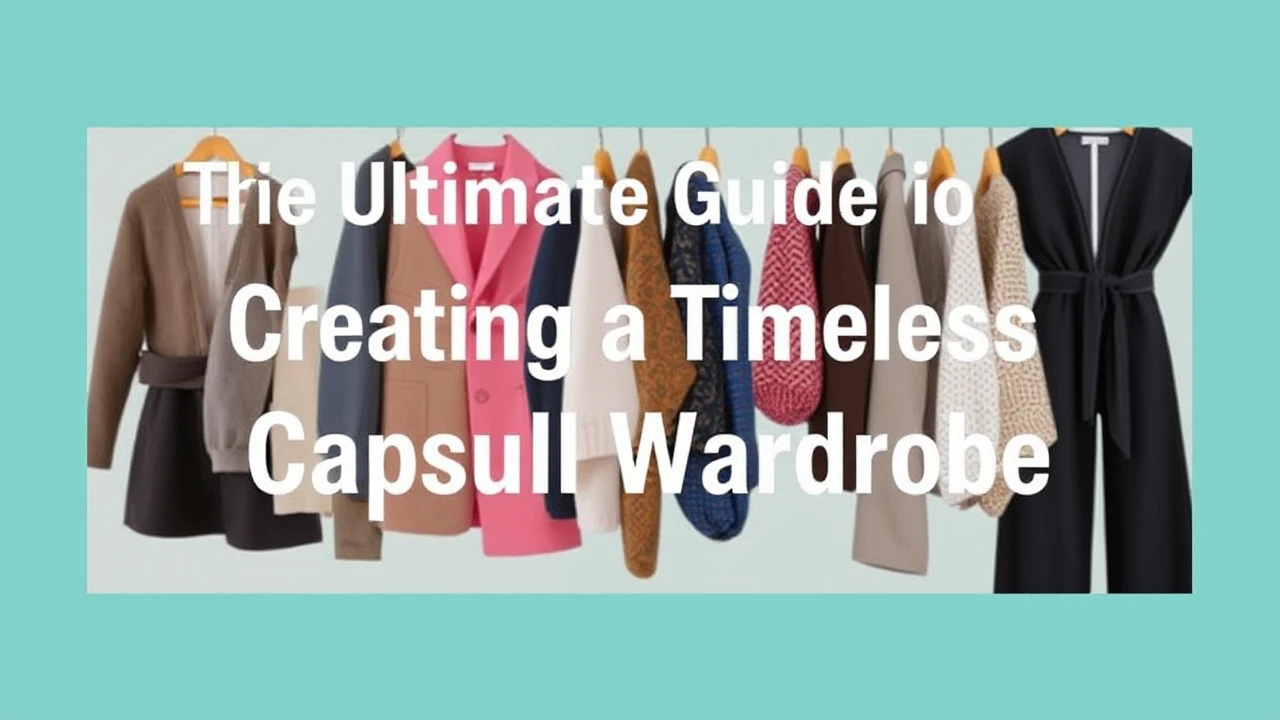 The Ultimate Guide to Creating a Timeless Capsule Wardrobe