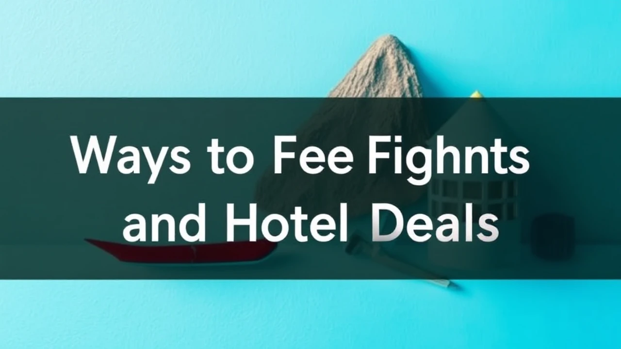 Travel Secrets: Ways to Get Cheap Flights and Hotel Deals