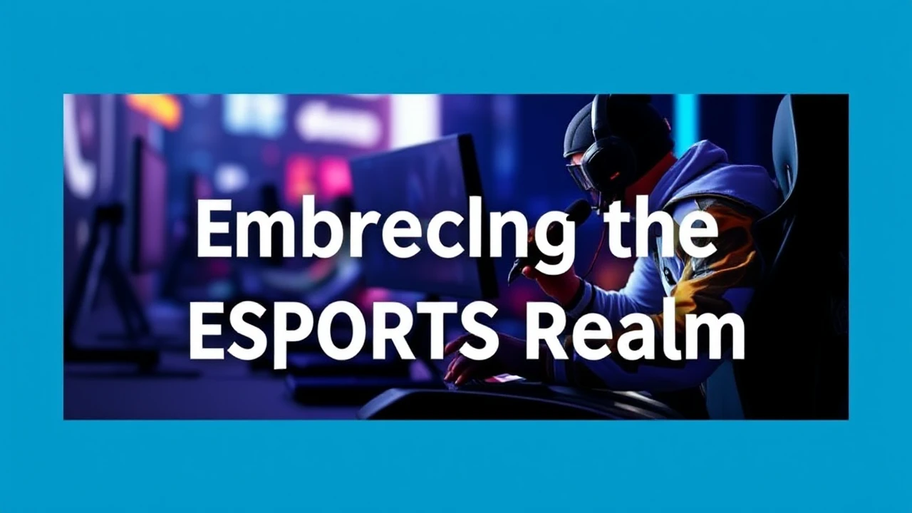 From Casual to Competitive: Embracing the Esports Realm: A Guide for Gamers