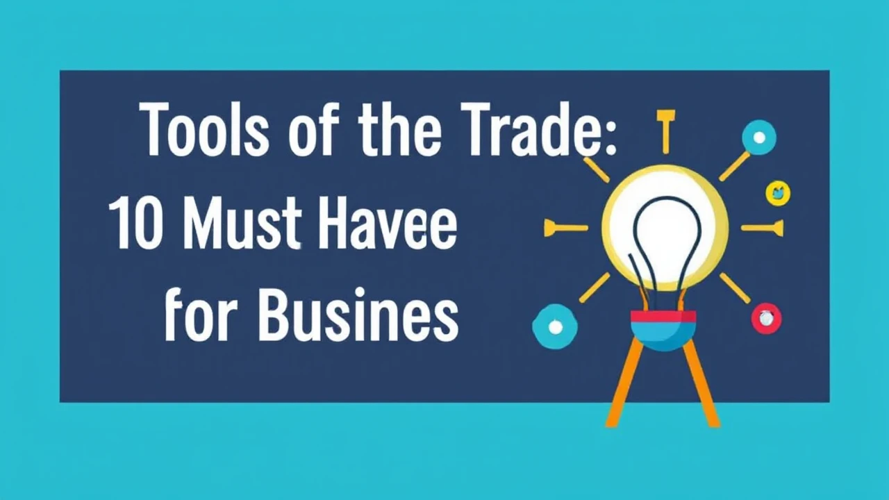 Tools of the Trade: 10 Must-Have Resources for Business Owners