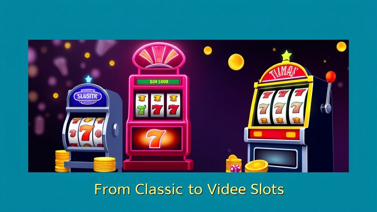 A Journey Through Time of Casino Gaming: From Classic to Video Slots