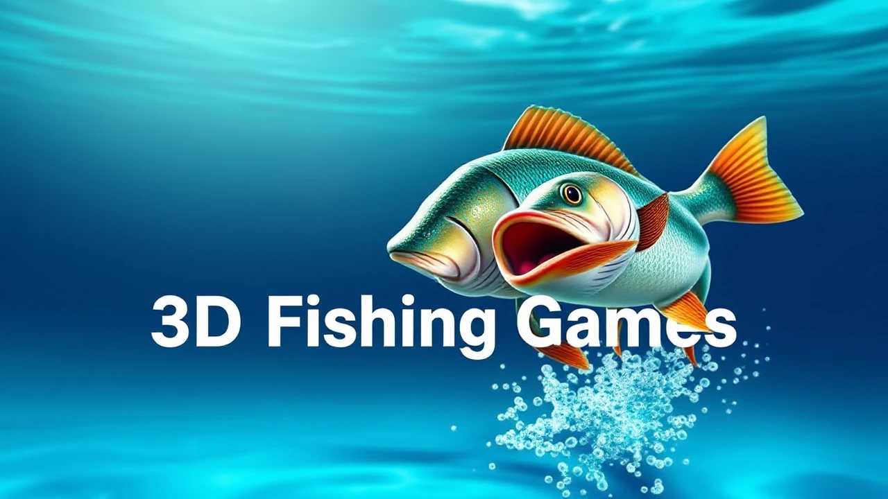 Experience 3D Fishing Games: Shoot and Win at Go8