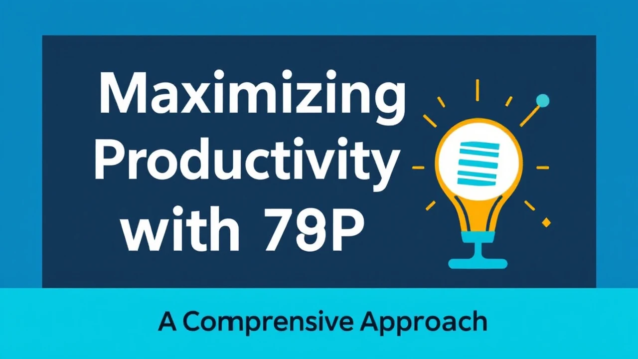 Maximizing Productivity with 789P: A Comprehensive Approach