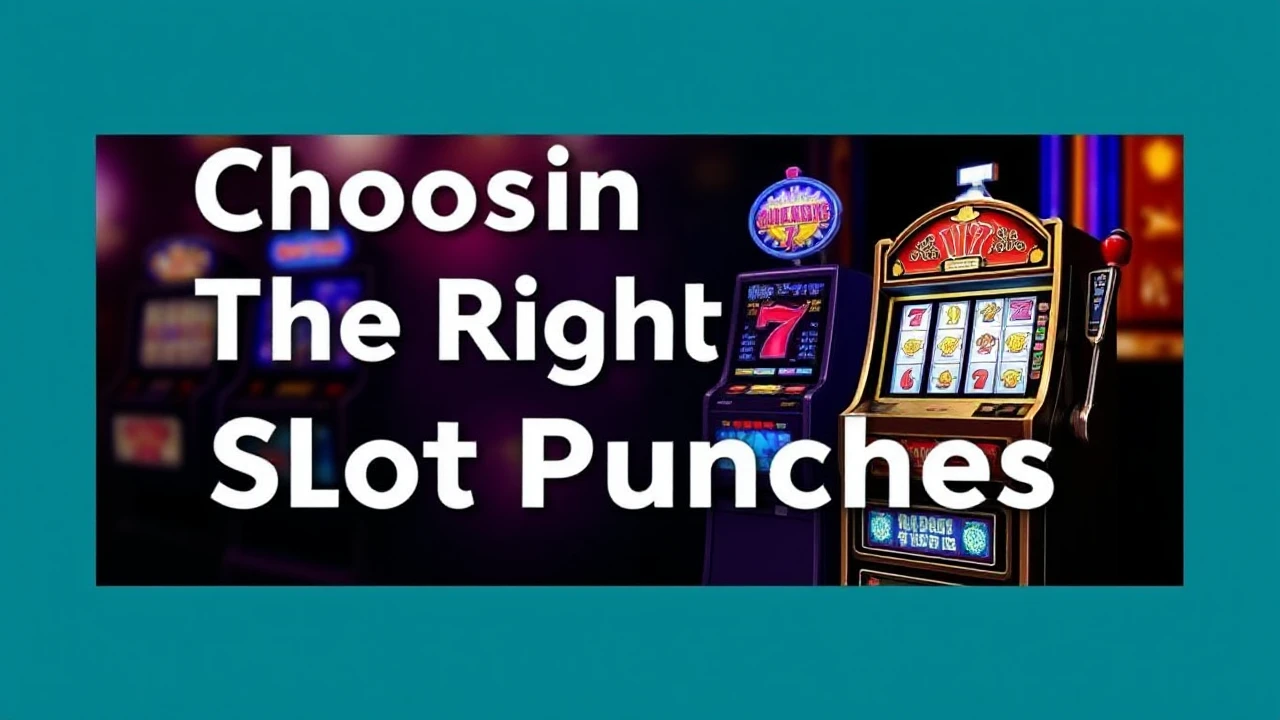 Choosing The Right Slot Punches