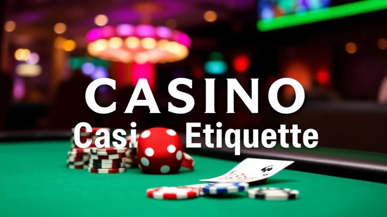Your Go-To Manual to Casino Etiquette: Etiquette Tips You Should Know