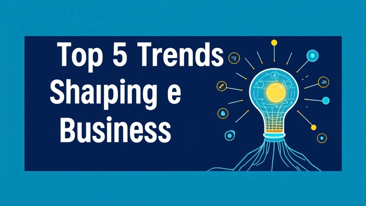 Exploring the Top 5 Trends Shaping the Future of Business Innovation
